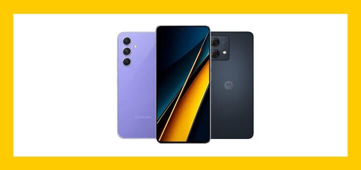 Mejores celulares gama media