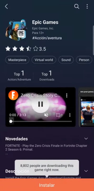 Cómo descargar Fortnite para Android