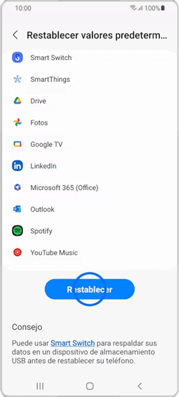 Cómo formatear un celular