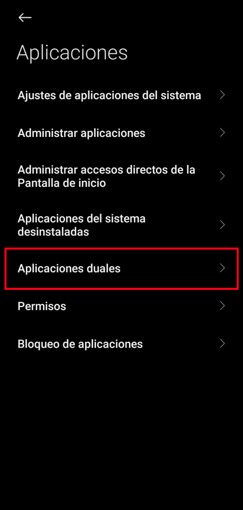 Cómo activar las aplicaciones duales de Xiaomi