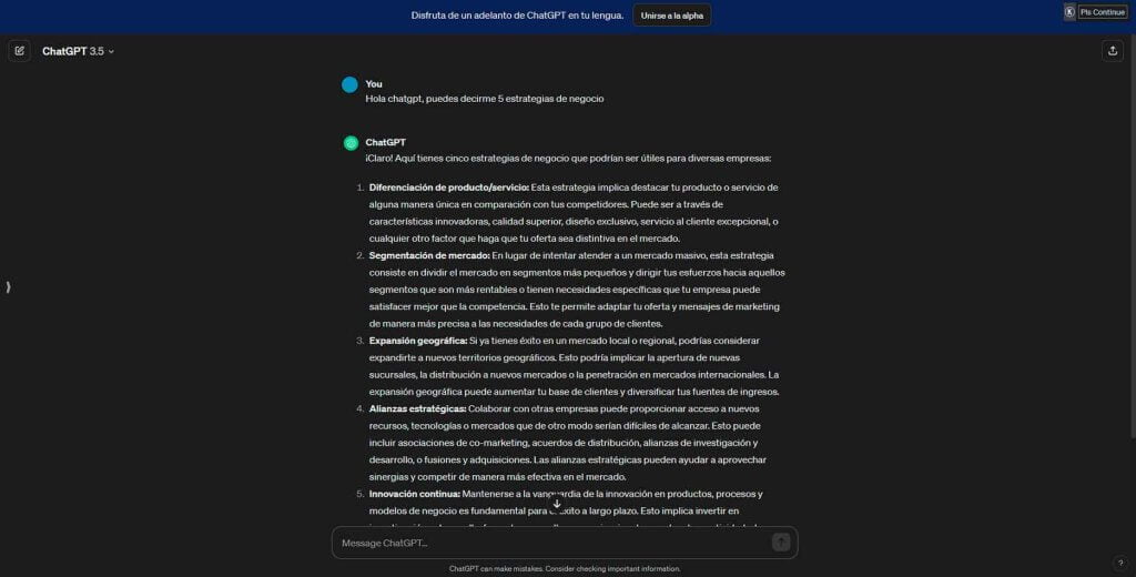 Cómo usar chatGPT