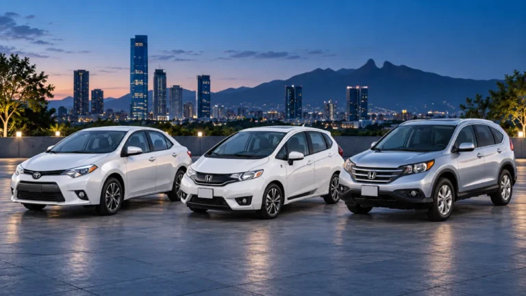 Autos usados confiables por menos de $250,000 en México: 7 opciones para 2026