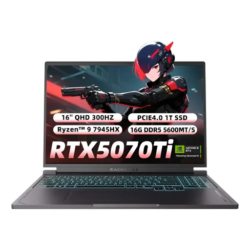 Machenike L16S con Ryzen 9 y RTX 5070 Ti