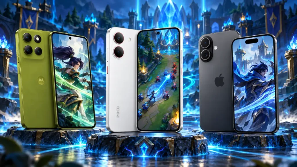 Mejores celulares para jugar Wild Rift en 2026: opciones según tu presupuesto